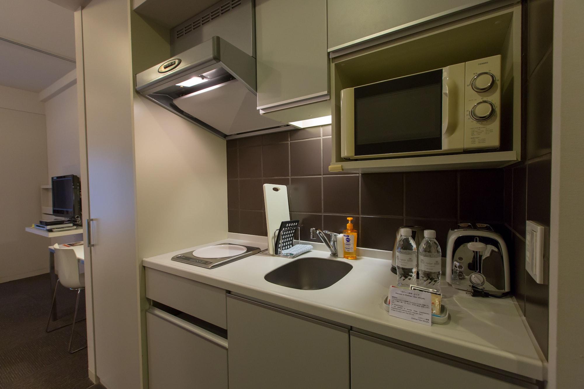 Citadines Shinjuku Tokyo Hotel Bagian luar foto